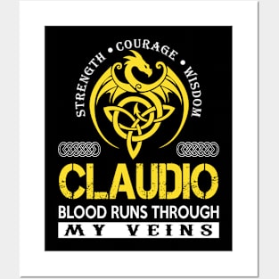 CLAUDIO Posters and Art